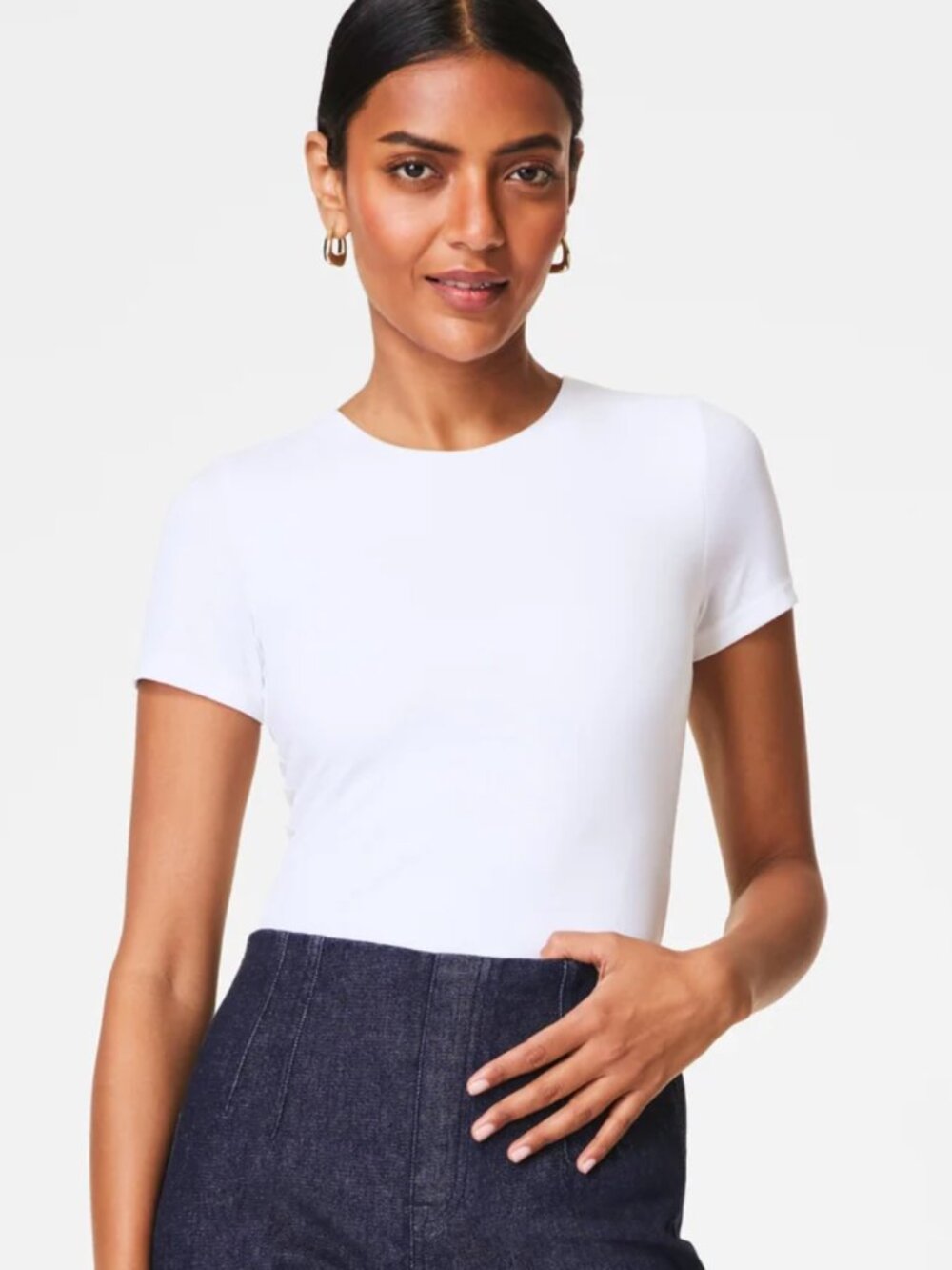 SPANXsmooth® Jersey Crewneck Tee